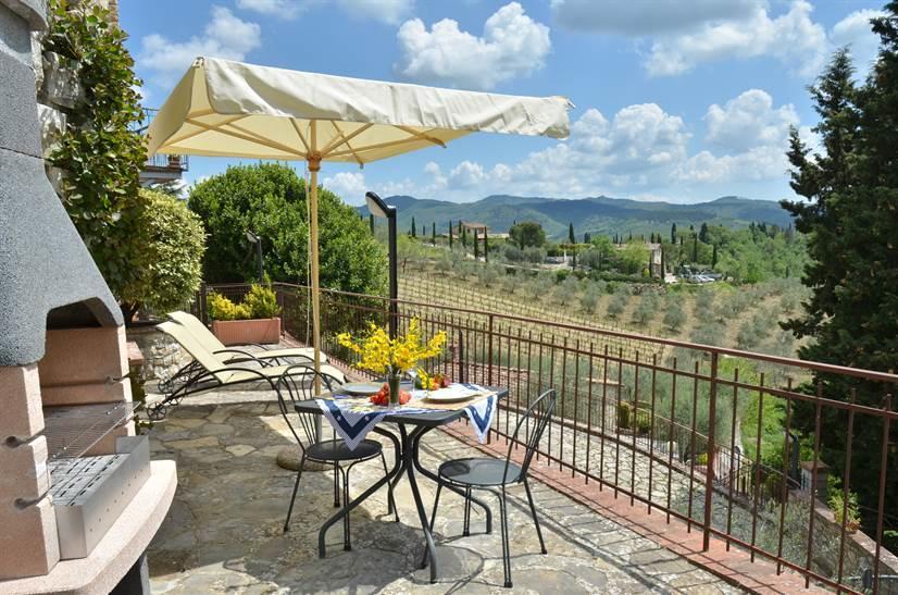 Casa Vacanze Vertine Gaiole in Chianti Dış mekan fotoğraf